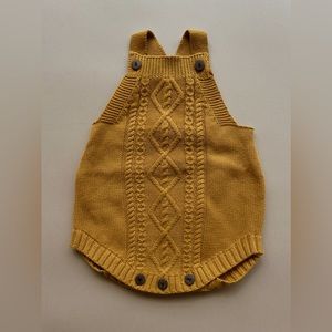 Mustard Knit Onesie - BRAND NEW